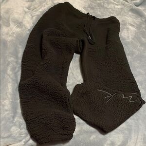 PINK Victoria's Secret Black Sweatpants Comfortable Tapered Fit